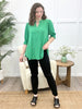 Dear Scarlett Effortless Charm Liz Top - Kelly Green