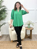 Dear Scarlett Effortless Charm Liz Top - Kelly Green