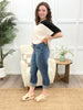 Ella Jane High Waist Tummy Control Capris by Judy Blue