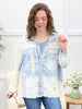 Prairie Rose Denim Patchwork Jacket