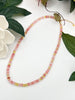 Dusky Rose Beaded Necklace
