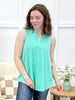 Dear Scarlett Subtle Muse Liz Tank Top - Mint