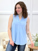 Dear Scarlett Subtle Muse Liz Tank Top - Blue