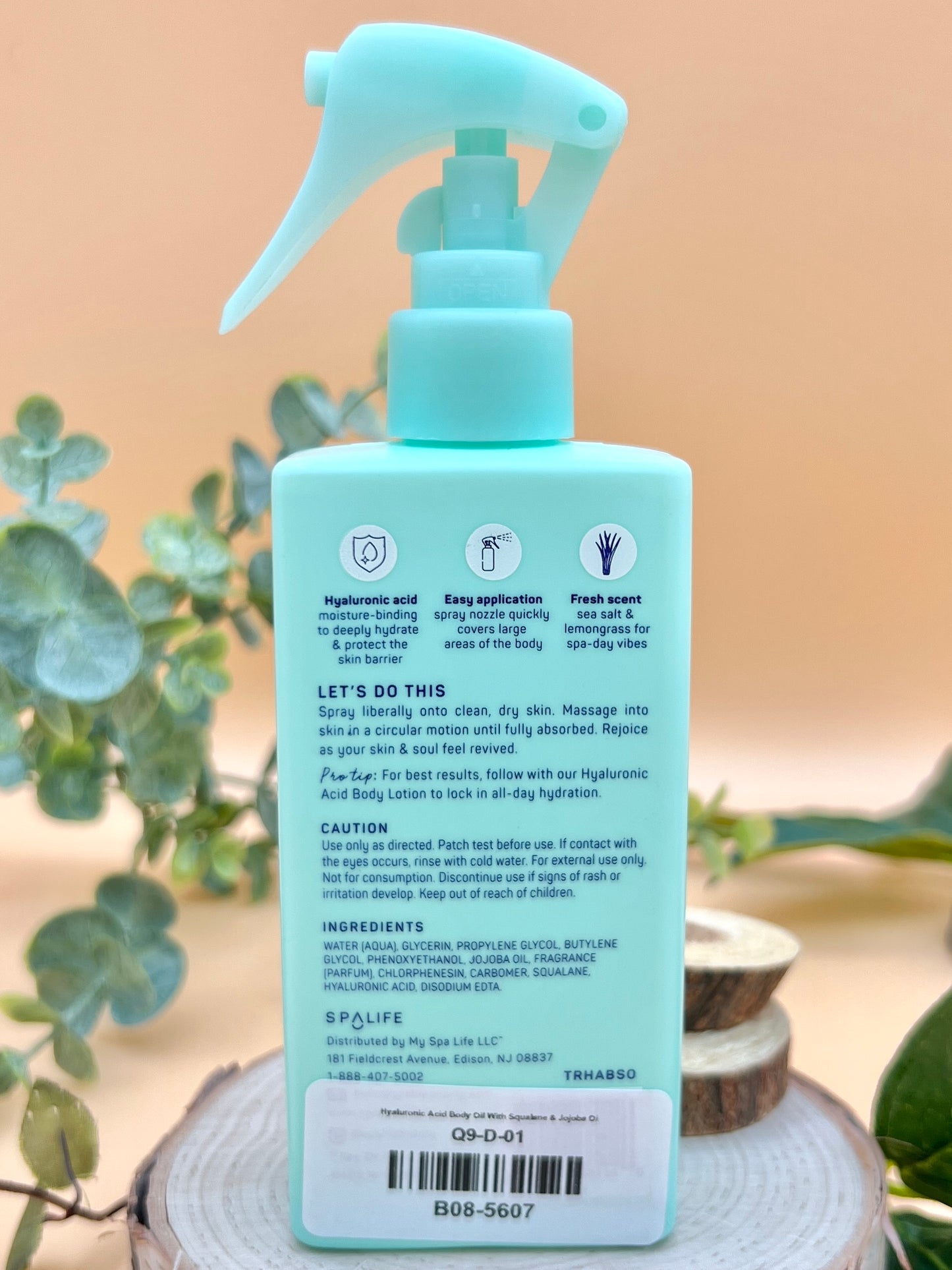 Hyaluronic Acid Body Oil With Squalane & Jojoba Oil