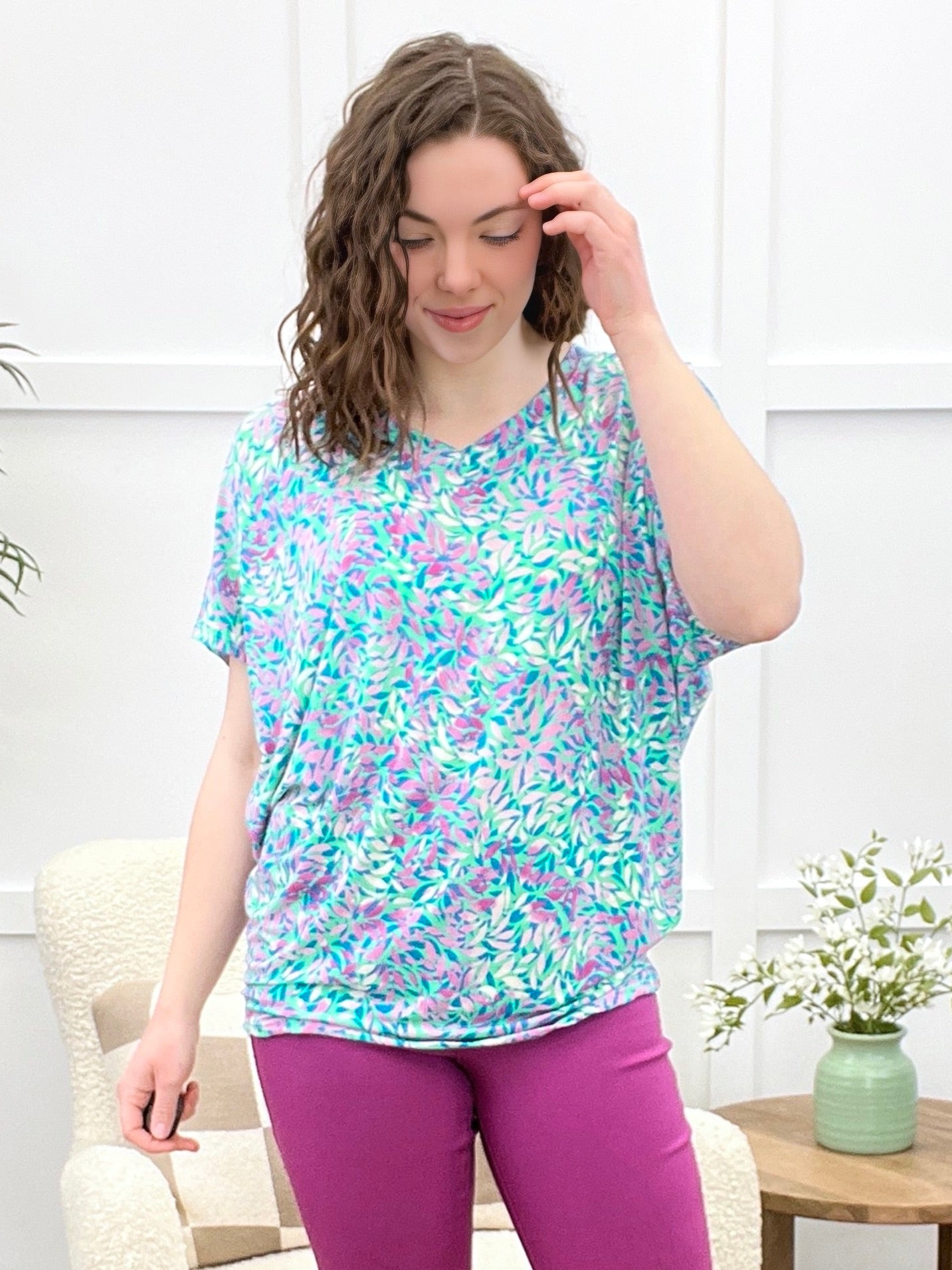 Dear Scarlett Tropical Harmony Sadie Top