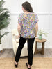 Dear Scarlett Paisley Daydream Sadie Top - Black