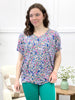 Dear Scarlett Floral Muse Sadie Top