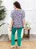 Dear Scarlett Floral Muse Sadie Top