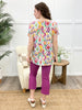 Dear Scarlett Go Your Own Way Boyfriend Tunic Top
