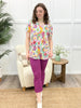 Dear Scarlett Go Your Own Way Boyfriend Tunic Top