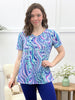 Dear Scarlett Lagoon Dreams Boyfriend Tunic Top