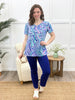 Dear Scarlett Lagoon Dreams Boyfriend Tunic Top