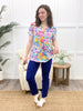 Dear Scarlett No Second Guessing Boyfriend Tunic Top