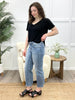 Lucy Beth Crop Straight Leg Jeans