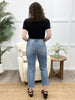Lucy Beth Crop Straight Leg Jeans