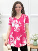 Flourish in Fuchsia Top