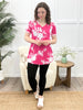 Flourish in Fuchsia Top