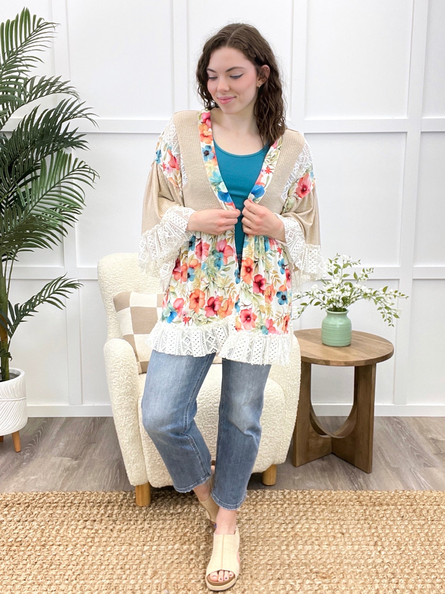 Wildflower Serenade Kimono