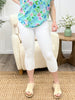 The Peyton Skinny Capri Jeggings - White