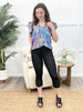 The Peyton Skinny Capri Jeggings - Black