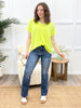 Fiercely vivid Top - Neon Yellow