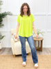 Fiercely vivid Top - Neon Yellow