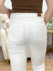 Maddi Nicole White Skinny Capris - Judy Blue