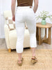 Maddi Nicole White Skinny Capris - Judy Blue