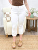 Maddi Nicole White Skinny Capris - Judy Blue
