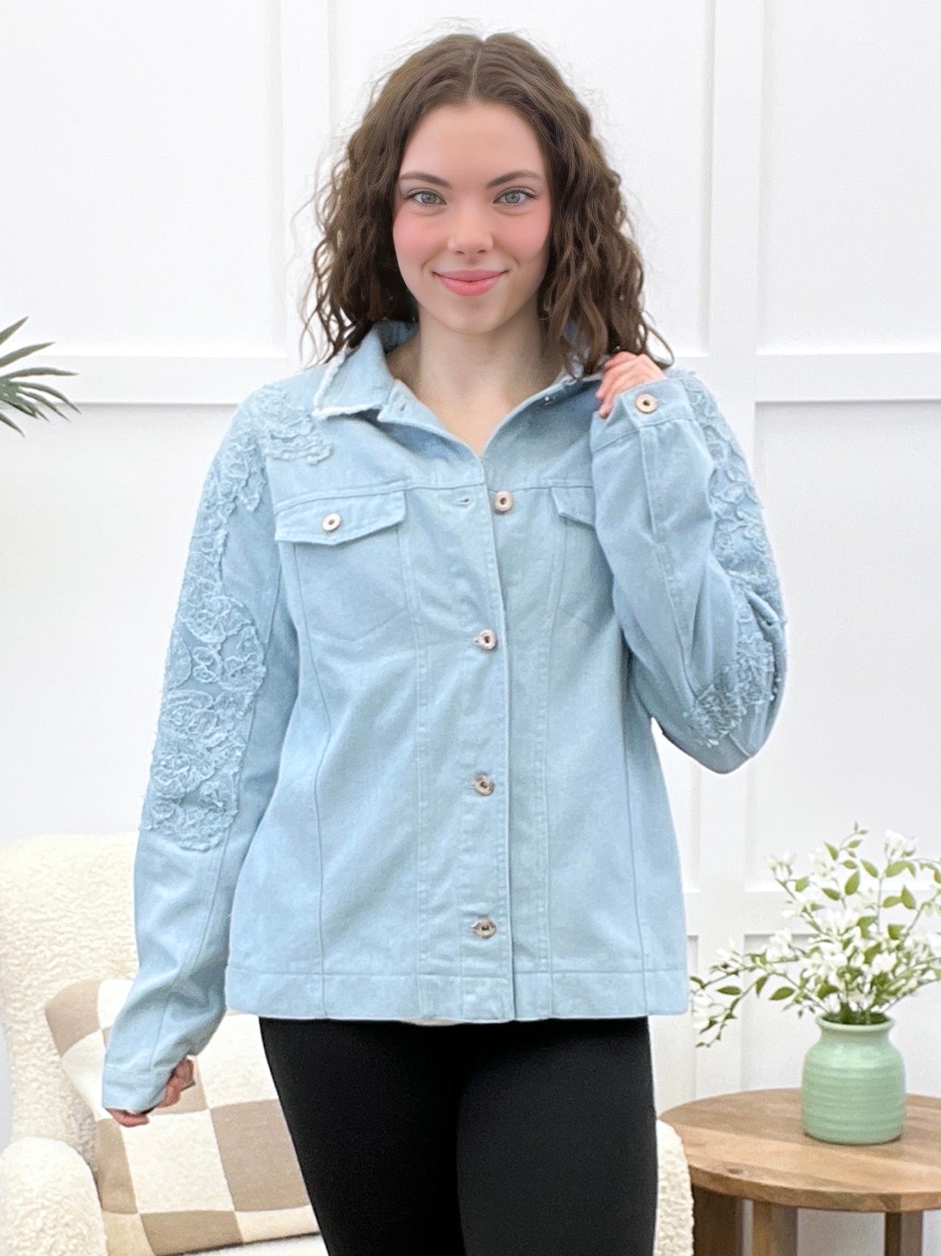 Cloudstone Embroidered Denim Jacket