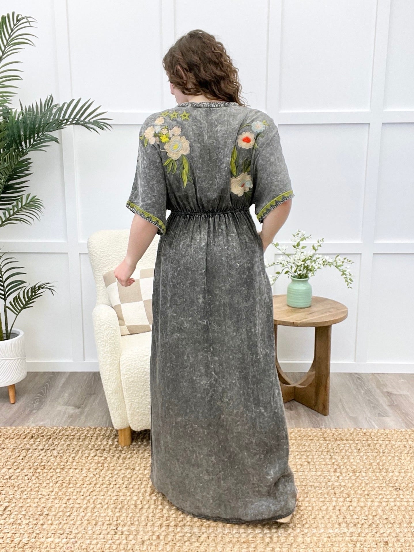 Prairie Blossom Maxi Dress