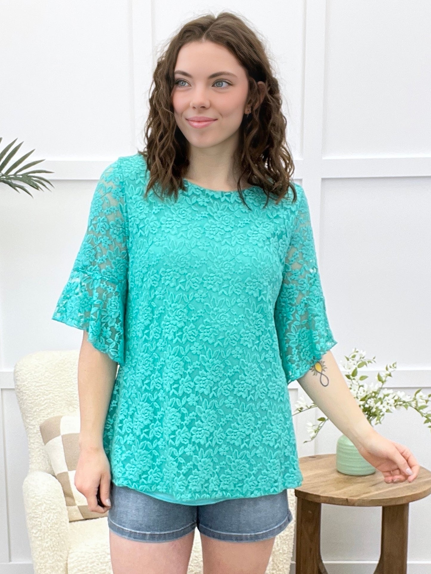 Savannah Breeze Lace Top