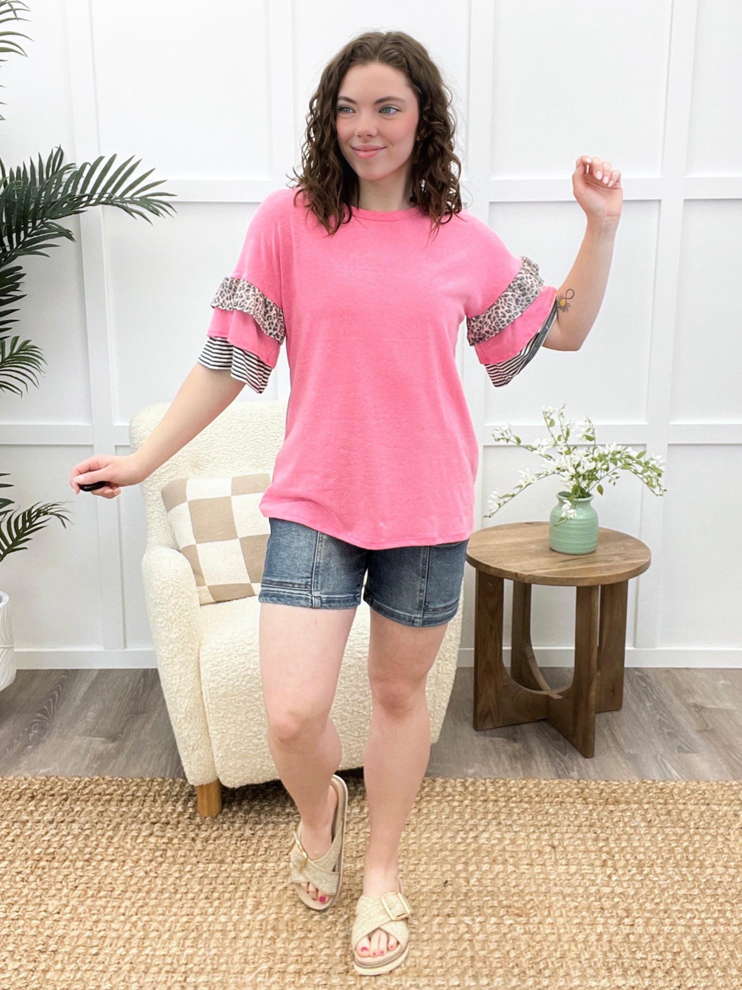 Sweet & Spunky Ruffle Top