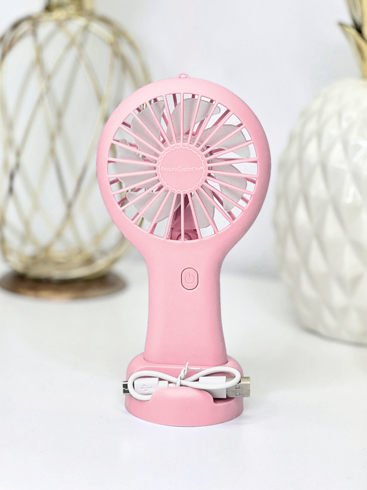 Feeling Fresh Portable Pink Fan