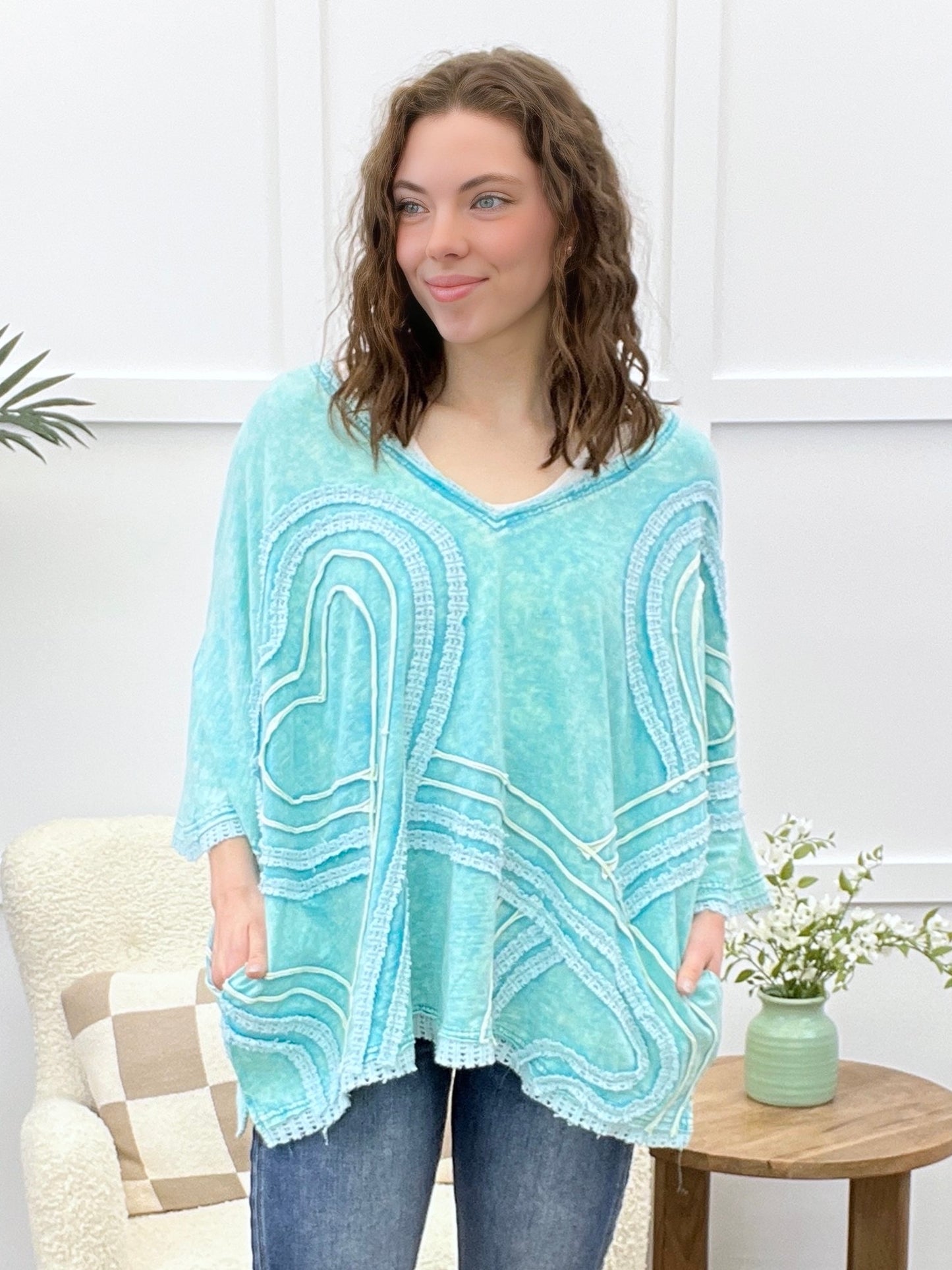 Waves of the Heart Top