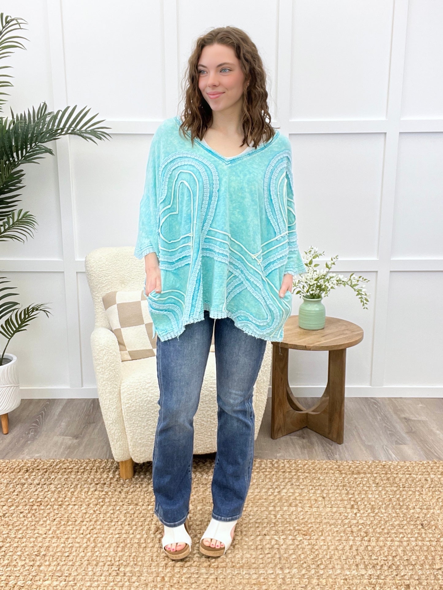 Waves of the Heart Top