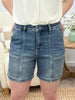 Isabella Utility Mid Length Shorts By Judy Blue