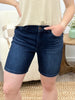Daphane High Waist V-Front Bermuda Shorts By Judy Blue