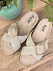 Corkys Booked Slide Sandals