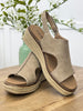 Corkys Taupe Ready Or Not Wedge Sandals