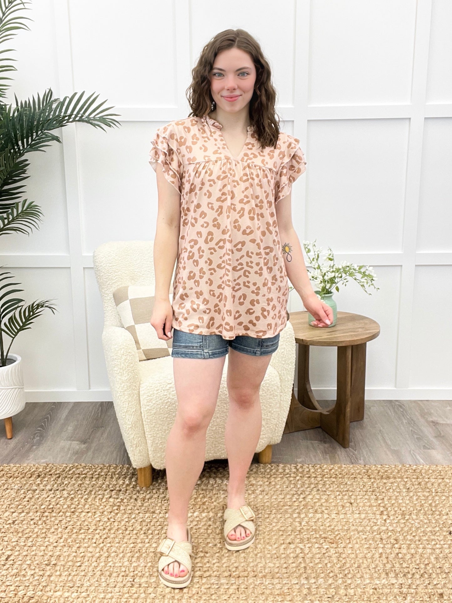 Savannah Safari Leopard Top