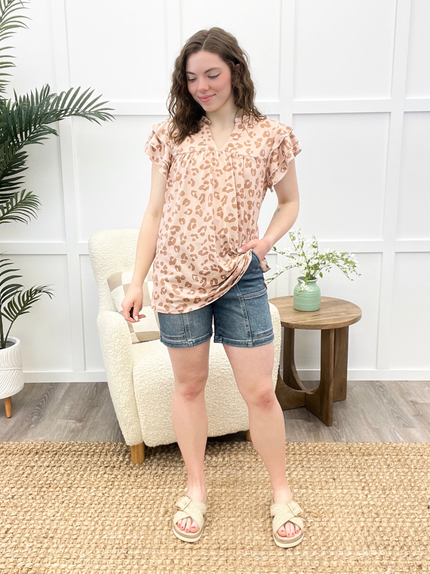 Savannah Safari Leopard Top