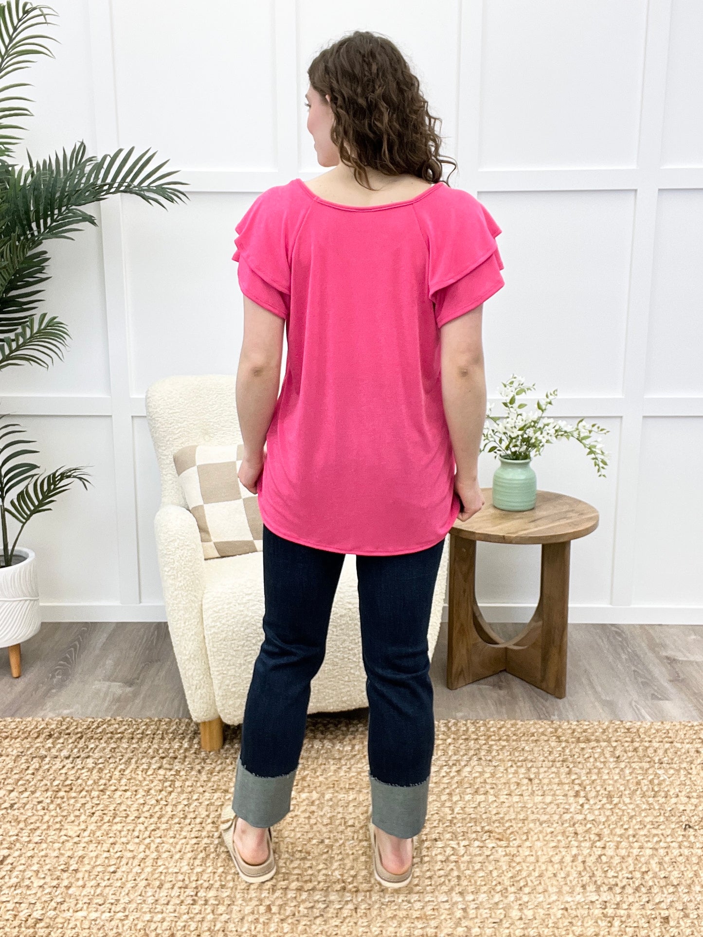 Be Great Top - Fuchsia
