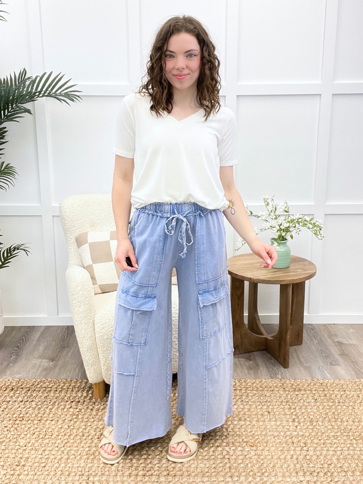 Chill Vibes Cargo Sweatpants