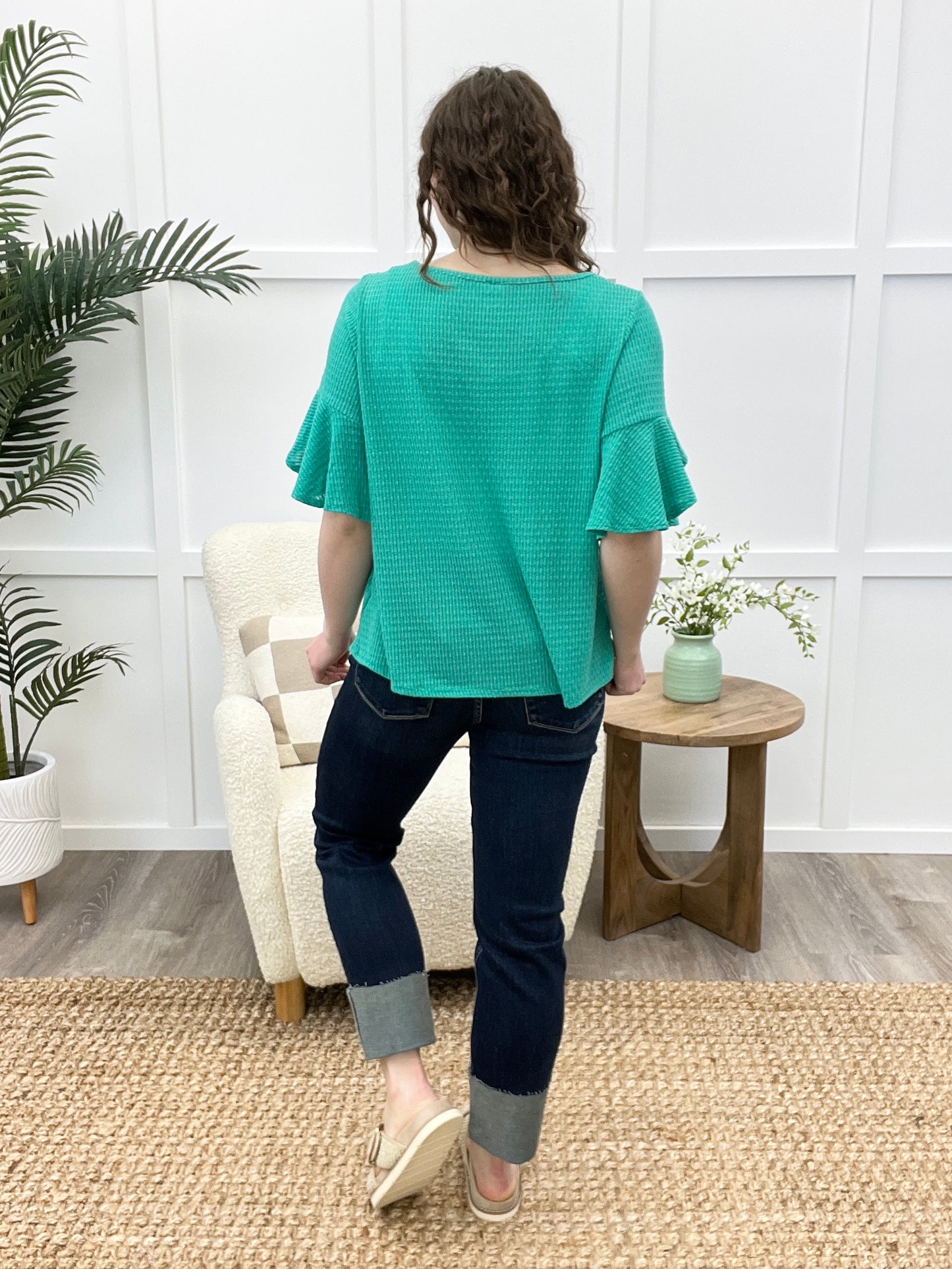 Forever Mine Top - Emerald