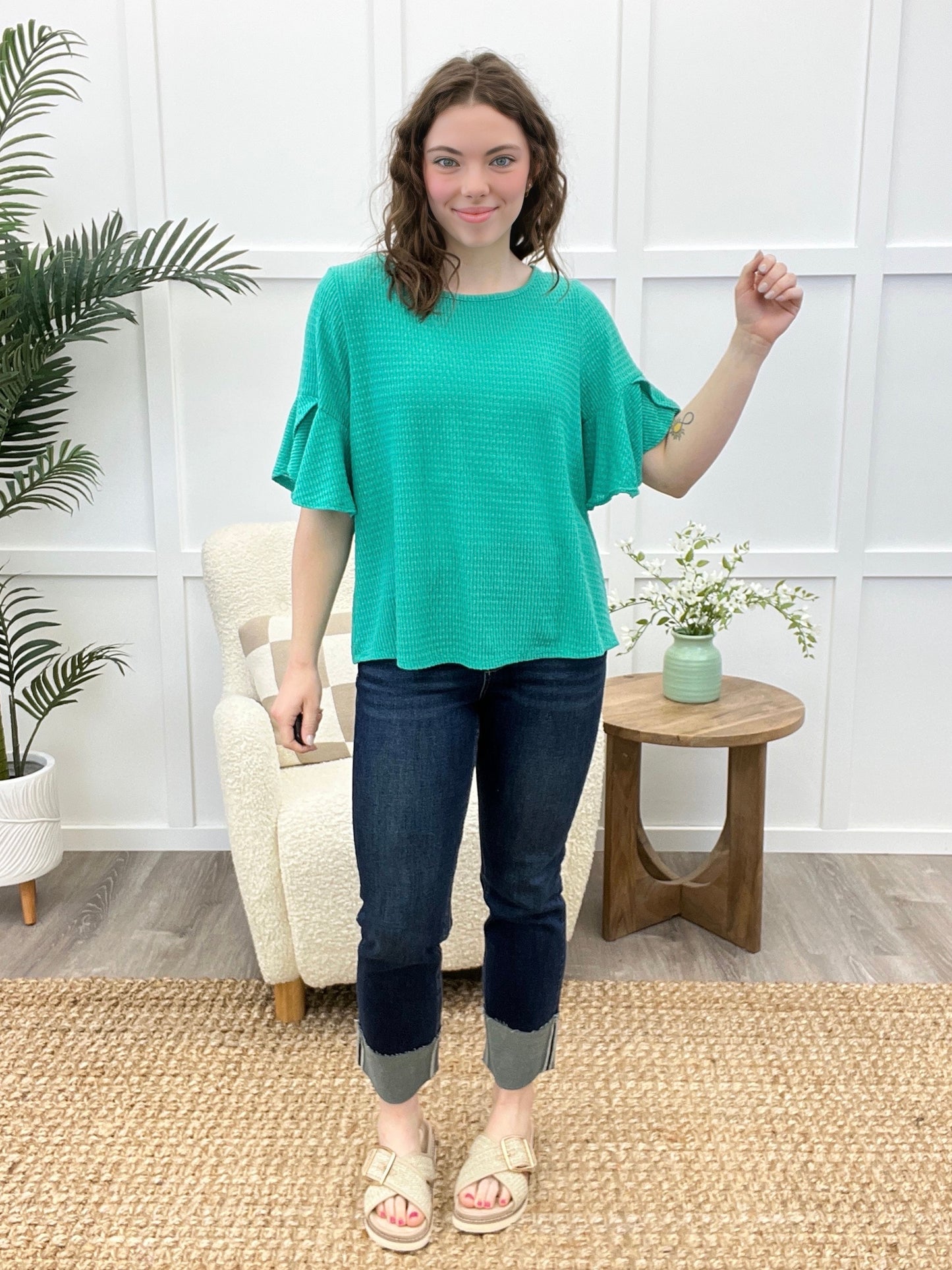 Forever Mine Top - Emerald