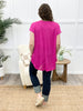 List It Out Top - Fuchsia