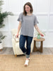See It Your Way Top - Ivory/Black