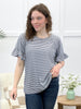 See It Your Way Top - Ivory/Navy