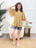 Dear Scarlett Wildflower Breeze Half Sleeve Cali Top